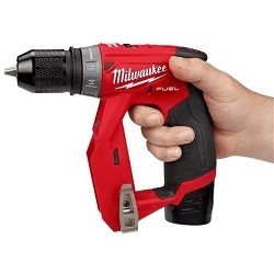 Milwaukee® 2505-20 Cordless Impact Driver, 3/8 in Drive, 300 lb-in, 12 V, 5.1 in Overall Length, Battery Included: Yes
