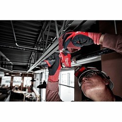 Milwaukee® 2551-22 Hydraulic Driver Kit, Hex Drive, 1/4 in Drive, 450 in-lb Torque, 12 VDC, 5.2 in Overall Length, Battery Included: Yes