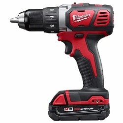 Milwaukee® 2606-22CT Drill Driver Kit, 1/2 in Drive, 500 in-lb Torque, 18 VDC, 7.8 in Overall Length, Battery Included: Yes