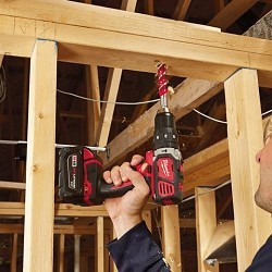 Milwaukee® 2607-20 Cordless Hammer Drill/driver, 1/2 in Chuck, Keyless Chuck, 18 VDC, Yes