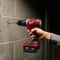 Milwaukee® 2607-20 Cordless Hammer Drill/driver, 1/2 in Chuck, Keyless Chuck, 18 VDC, Yes