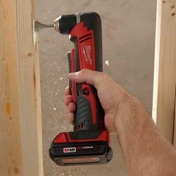 Milwaukee® 2615-21  Right Angle Drill Kit, 3/8 in Drive, 125 in-lb Torque, 18 VDC, 11-1/4 in Overall Length, Battery Included: Yes