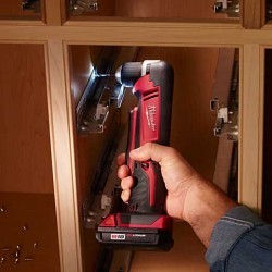 Milwaukee® 2615-21  Right Angle Drill Kit, 3/8 in Drive, 125 in-lb Torque, 18 VDC, 11-1/4 in Overall Length, Battery Included: Yes