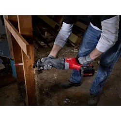 Milwaukee® 2621-20 Cordless Reciprocating Saw, 1-1/8 in Stroke, 0-3000 spm, Inline Cut Type, 18 VDC, Battery Included: No, 18 in Overall Length, Straight