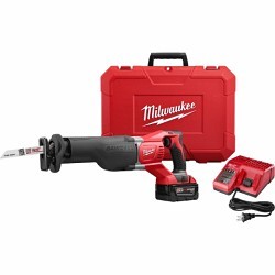 Milwaukee® 2621-21 Cordless Reciprocating Saw, 1-1/8 in Stroke Length, 0 to 3000 spm Strokes per Minute, Battery Included: Yes, 18 in Overall Length