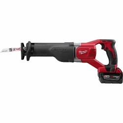 Milwaukee® 2621-21 Cordless Reciprocating Saw, 1-1/8 in Stroke Length, 0 to 3000 spm Strokes per Minute, Battery Included: Yes, 18 in Overall Length