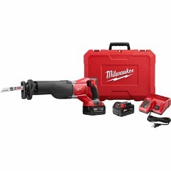 Milwaukee® 2621-22 Cordless Reciprocating Saw, 1-1/8 in Stroke Length, 0 to 3000 spm Strokes per Minute, Battery Included: Yes, 18 in Overall Length