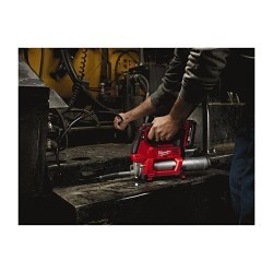 Milwaukee® 2646-22CT Grease Gun Kit, 14.5 oz Cartridge, 10000 psi Operating, 38 spm Output