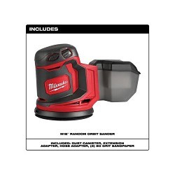 Milwaukee® 2648-20 Sander, Tool/Kit: Tool, 5 in, 12000 rpm