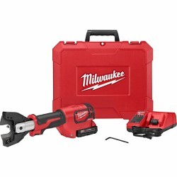 Milwaukee® 2672-21 Cordless Cable Cutter, Kit, Cutting Capacity: 750 MCM, 1000 MCM, Lithium-Ion Battery, Battery Included: Yes