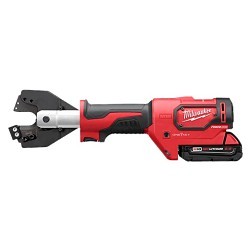 Milwaukee® 2672-21 Cordless Cable Cutter, Kit, Cutting Capacity: 750 MCM, 1000 MCM, Lithium-Ion Battery, Battery Included: Yes