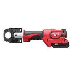 Milwaukee® 2679-750C Cordless Crimper Kit, Crimping Capacity: 600 MCM Copper, 6 Ton Crimping Force, 18 V, Lithium-Ion Battery