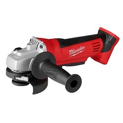 Milwaukee® 2680-20 Angle Grinder, Bare Tool/Kit: Bare Tool, 4-1/2 in Wheel Diameter, 7/8 in Arbor/Shank, 18 VDC, Lithium-Ion Battery, No, Batteries Included: 0, Paddle Switch