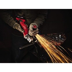 Milwaukee® 2680-20 Angle Grinder, Bare Tool/Kit: Bare Tool, 4-1/2 in Wheel Diameter, 7/8 in Arbor/Shank, 18 VDC, Lithium-Ion Battery, No, Batteries Included: 0, Paddle Switch