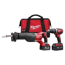 Milwaukee® 2694-22 Combination Kit, 2, 18 VDC, 3 Ah Battery