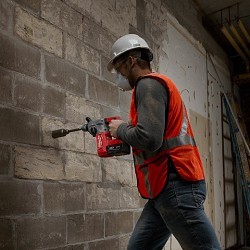 Milwaukee® 2712-22HD Rotary Hammer, 1 in Chuck, 0 to 1400 rpm No-Load, Lithium-Ion Battery, Battery Included: Yes