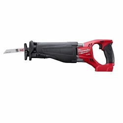 Milwaukee® 2720-20 Cordless Reciprocating Saw, 1-1/8 in Stroke, 0-3000 spm, Straight Cut Type, 18 V, Battery Included: No, 18-1/2 in Overall Length