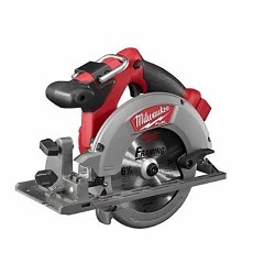 Milwaukee® 2730-20 Circular Saw, 6-1/2 in Blade, 5/8 in Arbor/Shank, 18 VDC, 1-5/8 in Cutting Depth, Lithium-Ion Battery, Blade Side Left