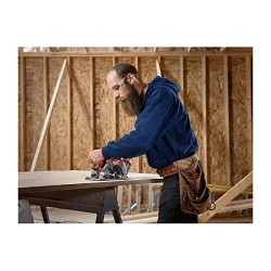 Milwaukee® 2730-22 Cordless Circular Saw Kit, 5/8 in, 18 V, 1-5/8, 2-3/16 in Cutting Depth, Lithium-Ion Battery, Battery Included: Yes, Blade Side: 6-1/2 in