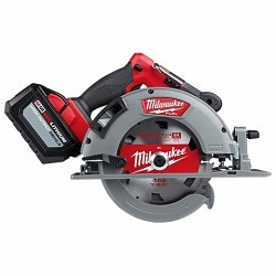 Milwaukee® 2732-21HD Cordless Circular Saw, 7-1/4 in Blade, 5/8 in, 18 VDC, 2-1/2, 1-7/8 in Cutting Depth, Lithium-Ion Battery, Battery Included: Yes, Blade Side: Right