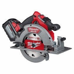 Milwaukee® 2732-21HD Cordless Circular Saw, 7-1/4 in Blade, 5/8 in, 18 VDC, 2-1/2, 1-7/8 in Cutting Depth, Lithium-Ion Battery, Battery Included: Yes, Blade Side: Right