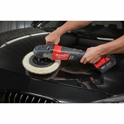 Milwaukee® 2738-22 Variable Speed Polisher Kit, 7 in Pad Dia, 18 V, Lithium-Ion Battery