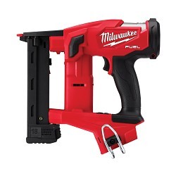 Milwaukee® M18 FUEL™ 2749-20 Electric Cordless Narrow Crown Stapler, 1/4 in Crown, For Fastener Type: Narrow/Strip, 11 in OAL, Lithium-Ion Battery