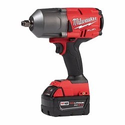 Milwaukee® 2767-22GG Cordless Impact Wrench Kit, Square Drive, 1/2 in Drive, 1000 lb-ft, 18 VDC, 8.4 in Overall Length, Battery Included: Yes