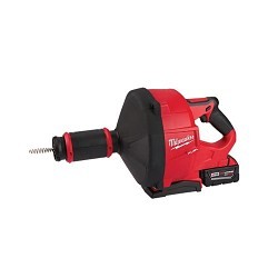 Milwaukee® M18 FUEL™ 2772B-21XC Kit Cordless Drain Gun Kit, 3 in Drain Line, 50 ft Max Run, 18 VDC, Plastic Housing