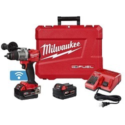 Milwaukee® 2805-22 Cordless Drill/Driver, Ratcheting Chuck, 18 V, 0 to 550 rpm, 0 to 2, 000 rpm No-Load Speed, Yes Reversible, Lithium-Ion Battery