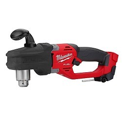 Milwaukee® 2807-20 Right Angle Drill, 1/2 in Chuck, Keyed Chuck, 18 V, 1550 rpm, 15.6 in Overall Length, Lithium-Ion Battery, Battery Included: No