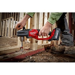 Milwaukee® 2807-20 Right Angle Drill, 1/2 in Chuck, Keyed Chuck, 18 V, 1550 rpm, 15.6 in Overall Length, Lithium-Ion Battery, Battery Included: No