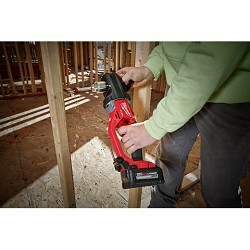 Milwaukee® 2807-20 Right Angle Drill, 1/2 in Chuck, Keyed Chuck, 18 V, 1550 rpm, 15.6 in Overall Length, Lithium-Ion Battery, Battery Included: No