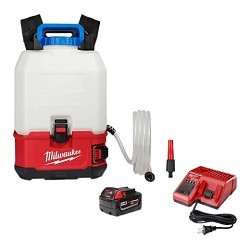 Milwaukee® 2820-21WS Water Supply Kit, 4 gal Tank, 60 psi Pressure