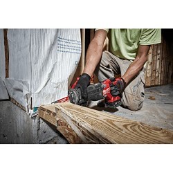 Milwaukee® 2821-20 Cordless Reciprocating Saw, 1-1/4 in Stroke Length, 0 to 3000 spm Strokes per Minute, Battery Included: No, 18 in Overall Length