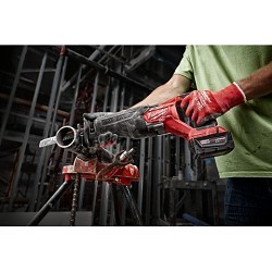 Milwaukee® 2822-20 Cordless Reciprocating Saw, 1-1/4 in Stroke Length, 0 to 3000 spm Strokes per Minute, Battery Included: No, 17.1 in Overall Length