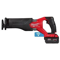 Milwaukee® 2822-22 Cordless Reciprocating Saw Kit, 1-1/4 in Stroke, 0 to 3000 spm, 18 VDC, Battery Included: Yes, 18 in Overall Length