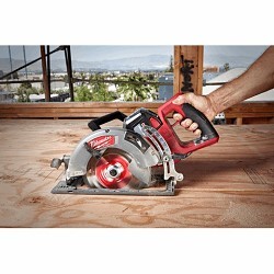 Milwaukee® 2830-20 Circular Saw, 7-1/4 in Blade, 5/8 in Arbor/Shank, 18 VDC, 1-7/8 in Cutting Depth, Blade Side Left