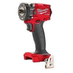 Milwaukee® 2854-20 Impact Wrench, Standard Drive, 3/8 in Drive, 250 ft-lb Torque, 18 VDC, 4-3/4 in Overall Length