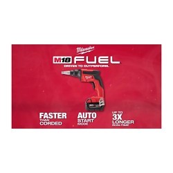 Milwaukee® 2866-22 Cordless Screwdriver, Kit, 18 VDC, 124 in-lb, Battery Included: Yes