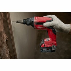 Milwaukee® 2866-22 Cordless Screwdriver, Kit, 18 VDC, 124 in-lb, Battery Included: Yes