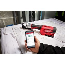 Milwaukee® 2877-22 Cordless Dieless Crimper, Crimping Capacity: 750 kcmil, 13000 lb Crimping Force, 18 V, Lithium-Ion Battery