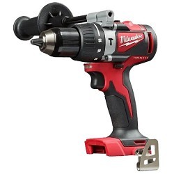 Milwaukee® 2902-20 Brushless Hammer Drill, 1/2 in Chuck, All Metal Ratcheting Chuck, 18 VDC, Reversible: Reversible, Lithium-Ion Battery