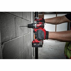Milwaukee® 2902-20 Brushless Hammer Drill, 1/2 in Chuck, All Metal Ratcheting Chuck, 18 VDC, Reversible: Reversible, Lithium-Ion Battery