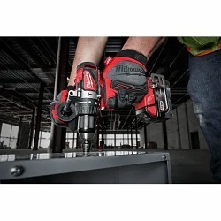Milwaukee® 2902-20 Brushless Hammer Drill, 1/2 in Chuck, All Metal Ratcheting Chuck, 18 VDC, Reversible: Reversible, Lithium-Ion Battery