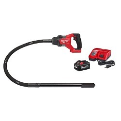 Milwaukee® 2910-21 Concrete Pencil Vibrator, Kit, 4 ft Shaft Length, 18 V, Lithium-Ion Battery