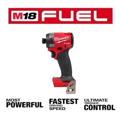 Milwaukee® 2953-20 Hex Impact Driver, 2000 in-lb, 18 V, 3.9 in Overall Length, Battery Included: No