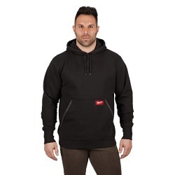 Milwaukee® 350B-2X Pullover, Hooded (Yes/No): Yes, Unisex, 2X-Large, Black, Cotton/Polyester