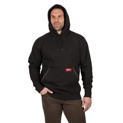 Milwaukee® 350B-2X Pullover, Hooded (Yes/No): Yes, Unisex, 2X-Large, Black, Cotton/Polyester