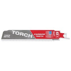 Milwaukee® 48-00-5501 Reciprocating Saw Blade, 6 in Length, 0.05 in Width, 7, Carbide Body